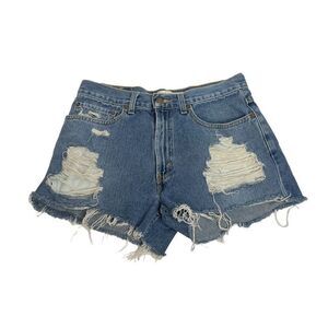 Levi’s 569 loose straight distressed jeans size 30